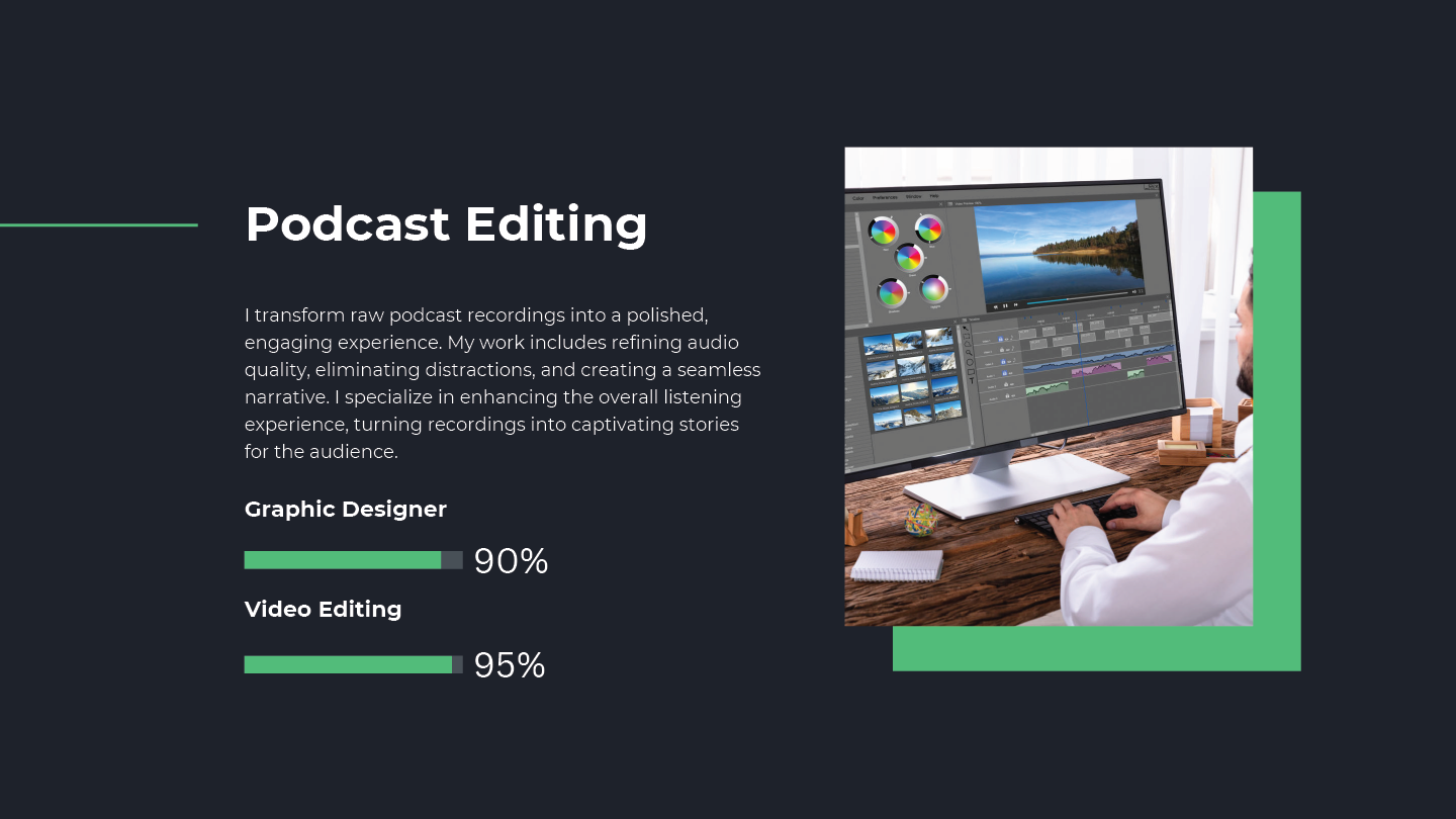 Podcasts & Video Editing