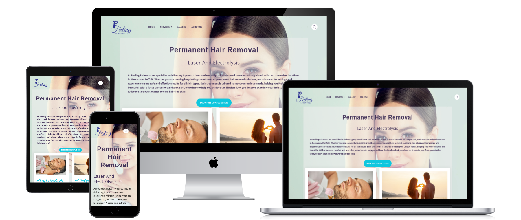 Hair Removal website
